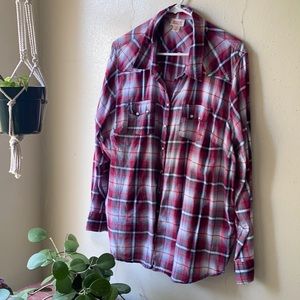 Mossimo button down western shirt